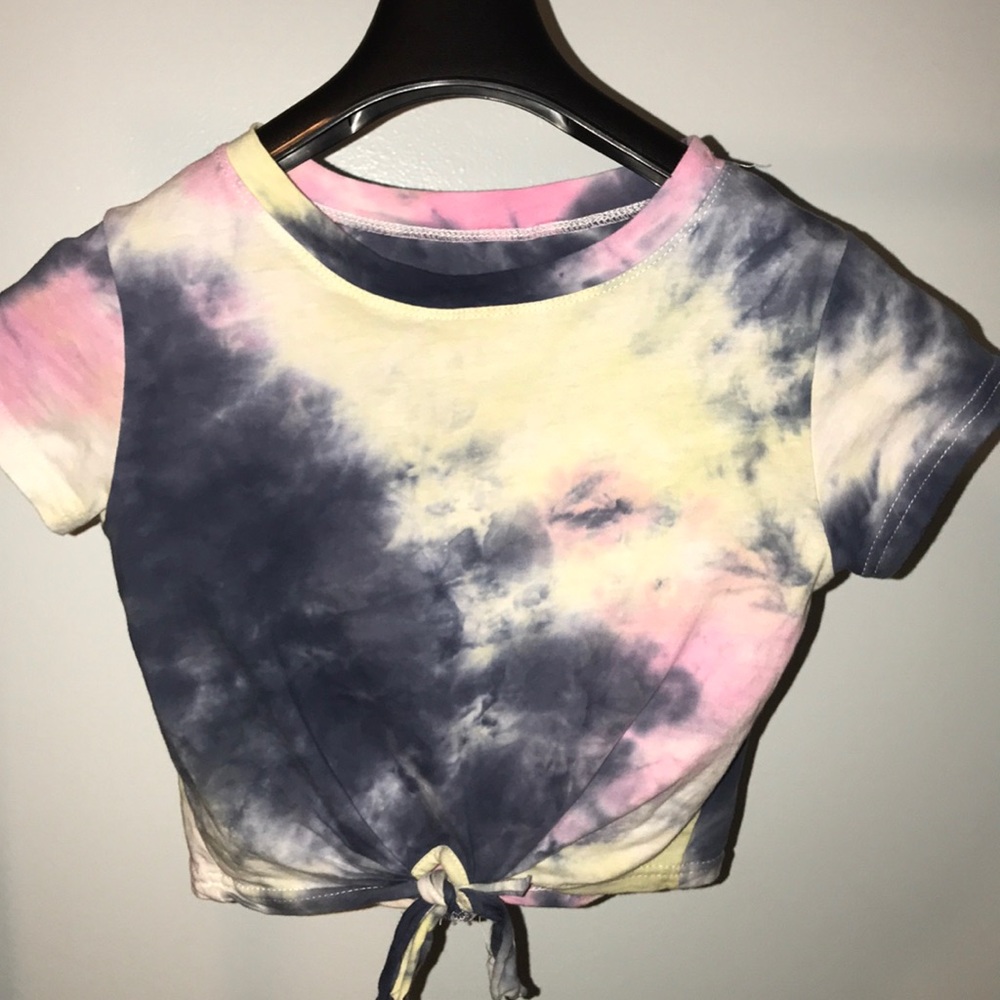 Tie dye crop top